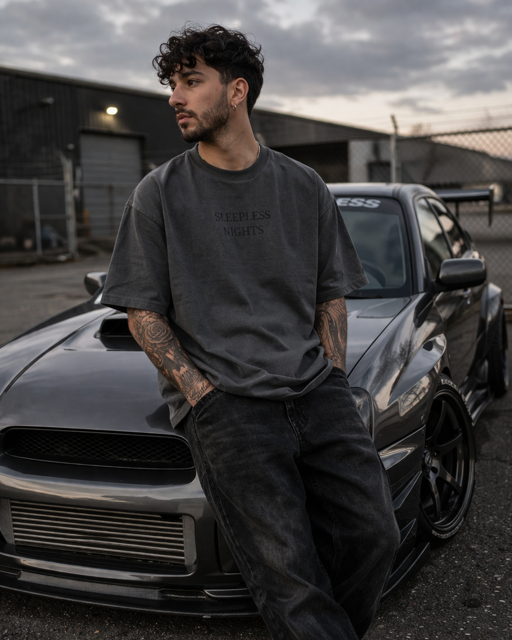Sleepless Box OS Tee